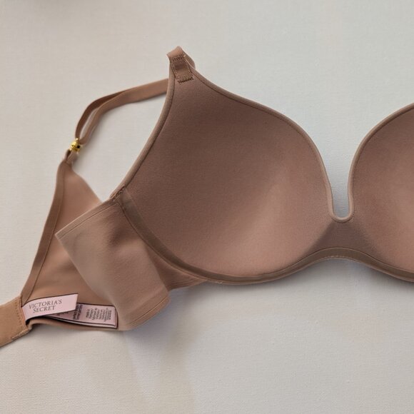 Victoria's Secret Incredible Perfect Shape Push-Up Bra - Tan Size 34C - Picture 4 of 8